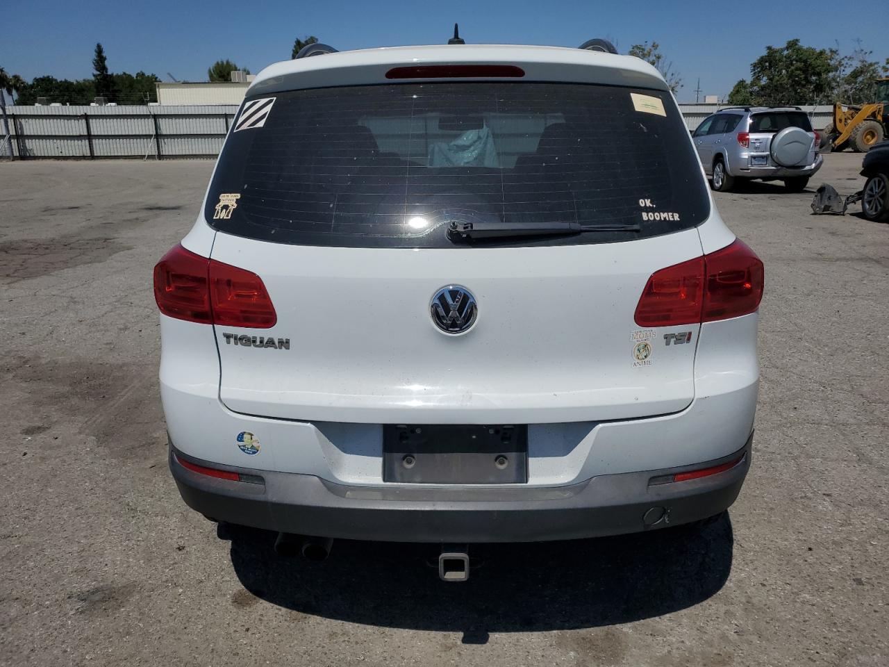 2016 Volkswagen Tiguan S VIN: WVGAV7AX6GW548713 Lot: 58786944