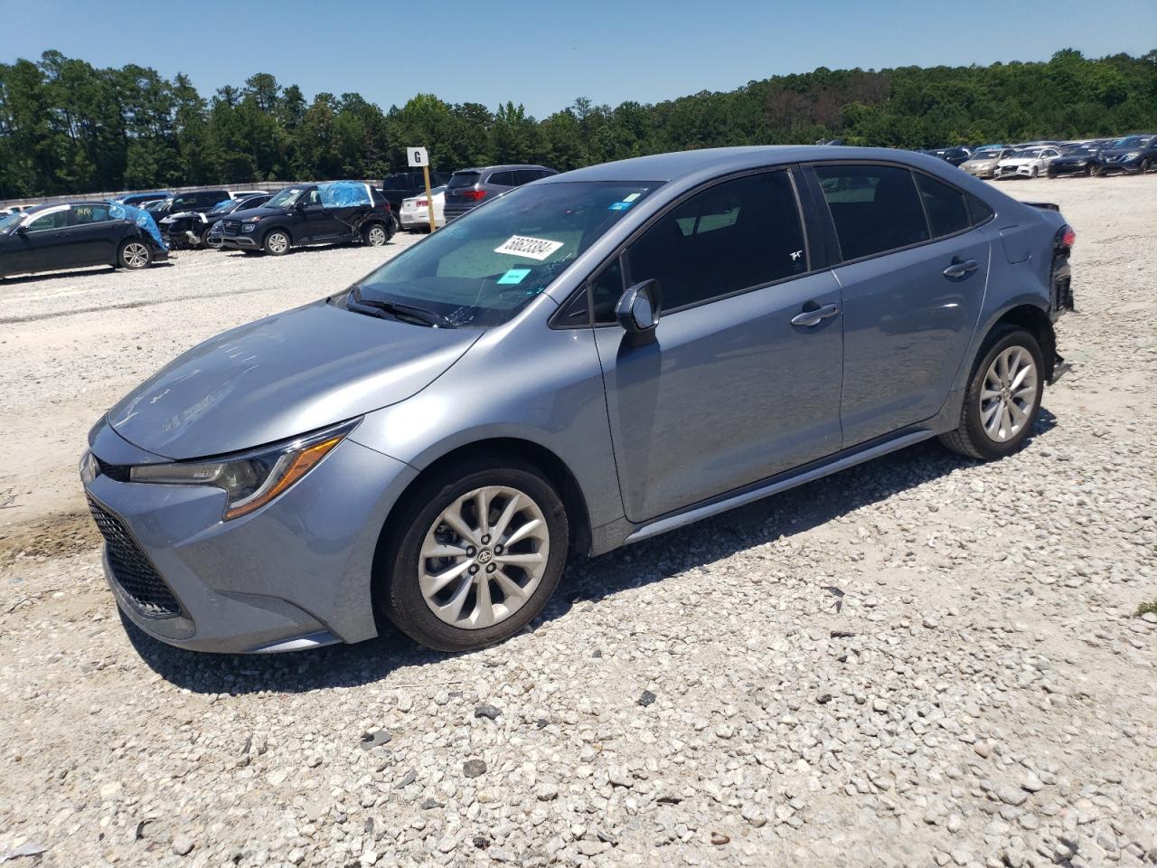 2021 Toyota Corolla Le VIN: 5YFVPMAE3MP265526 Lot: 58623384