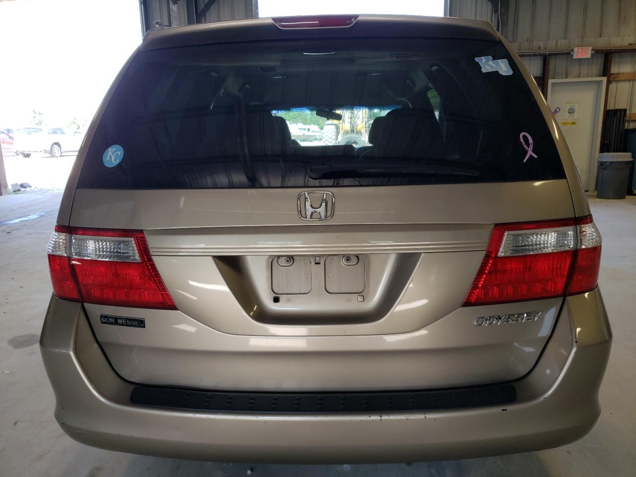 2005 Honda Odyssey Ex VIN: 5FNRL38475B411623 Lot: 58445004