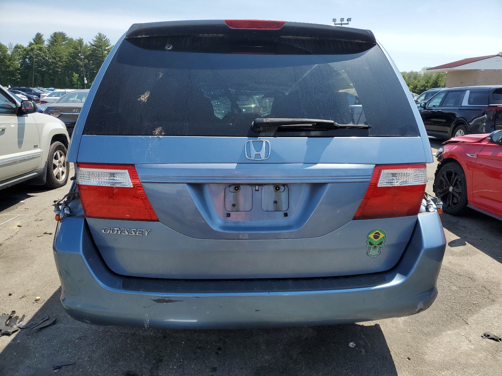 5FNRL38617B099545 2007 Honda Odyssey Exl