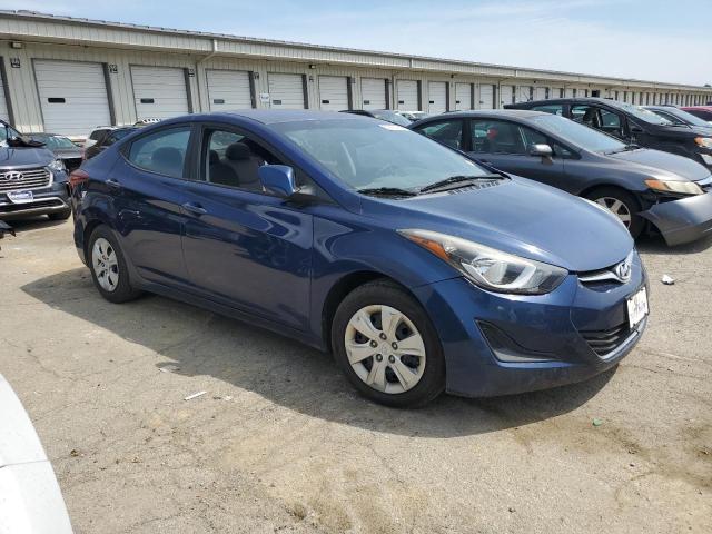  HYUNDAI ELANTRA 2016 Granatowy