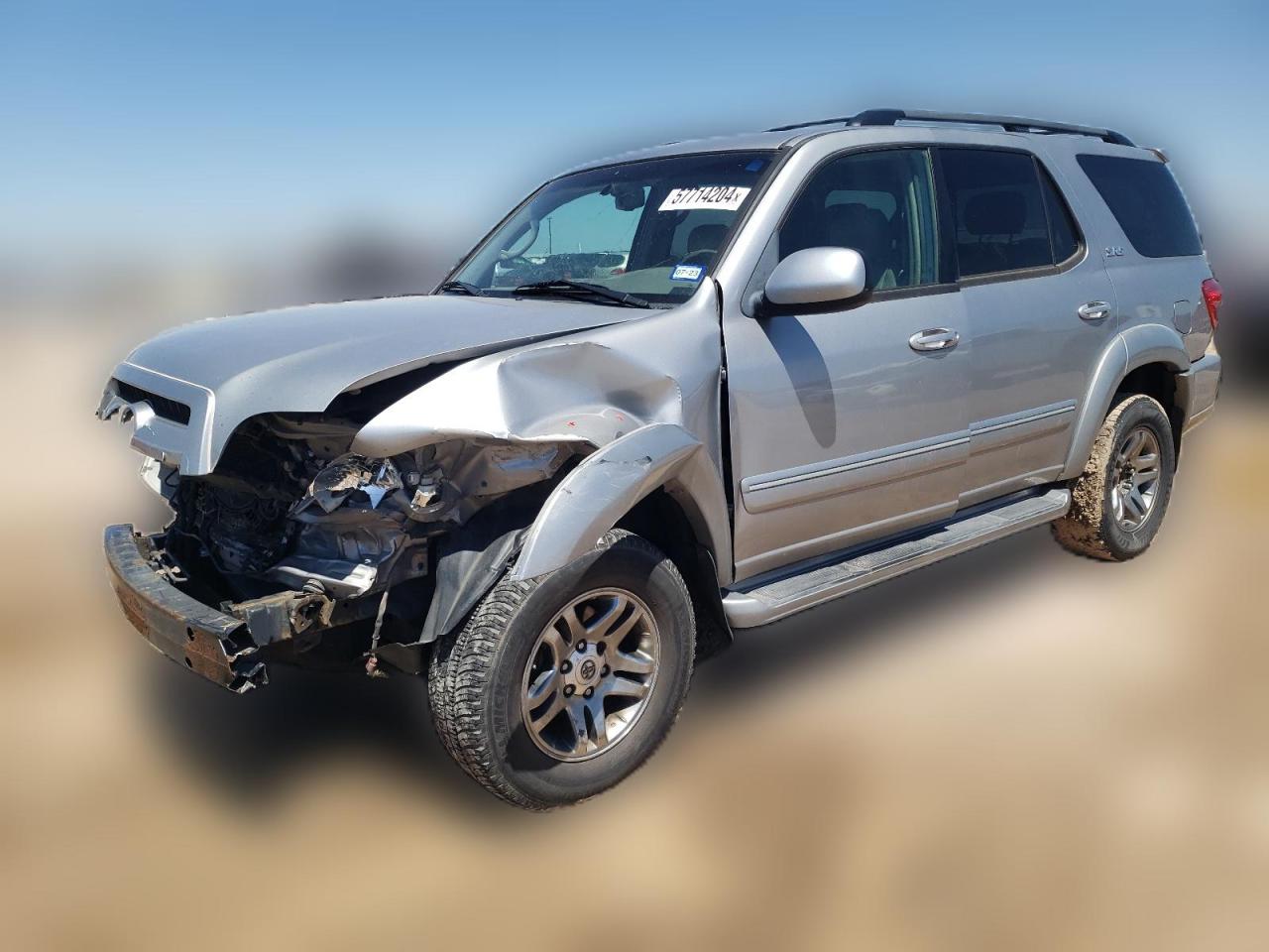 2007 Toyota Sequoia Sr5 VIN: 5TDBT44A37S292258 Lot: 57714204