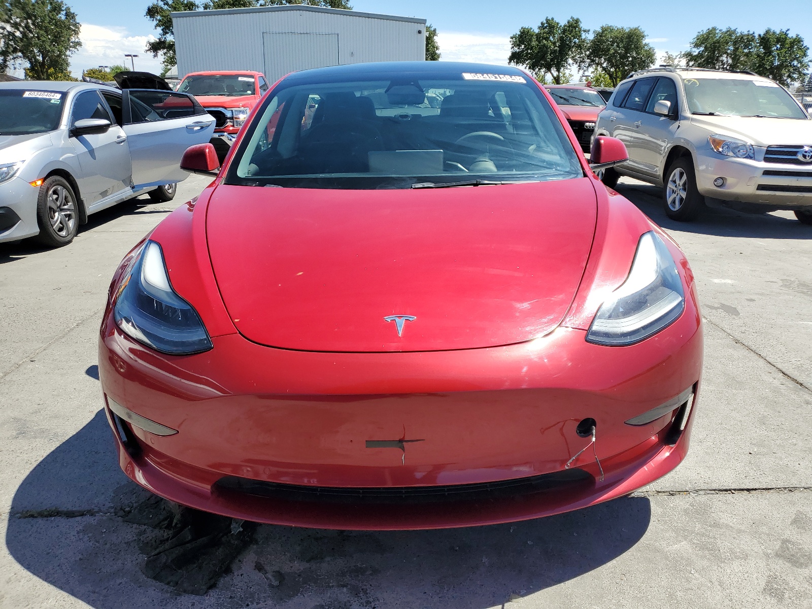 2022 Tesla Model 3 vin: 5YJ3E1EA4NF144388