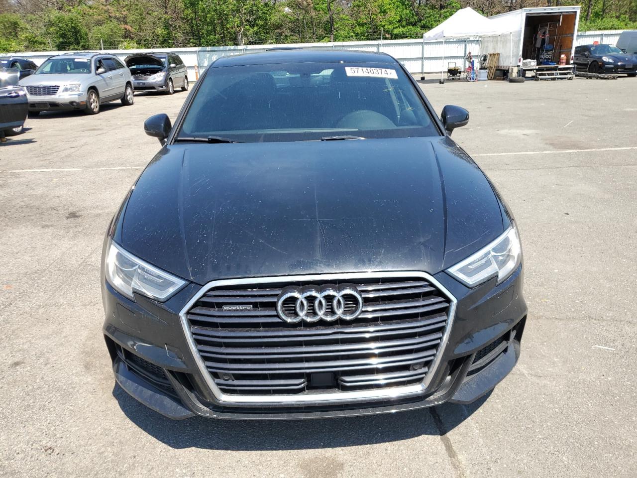 2018 Audi A3 Premium Plus VIN: WAUJ8GFF1J1037018 Lot: 57140374