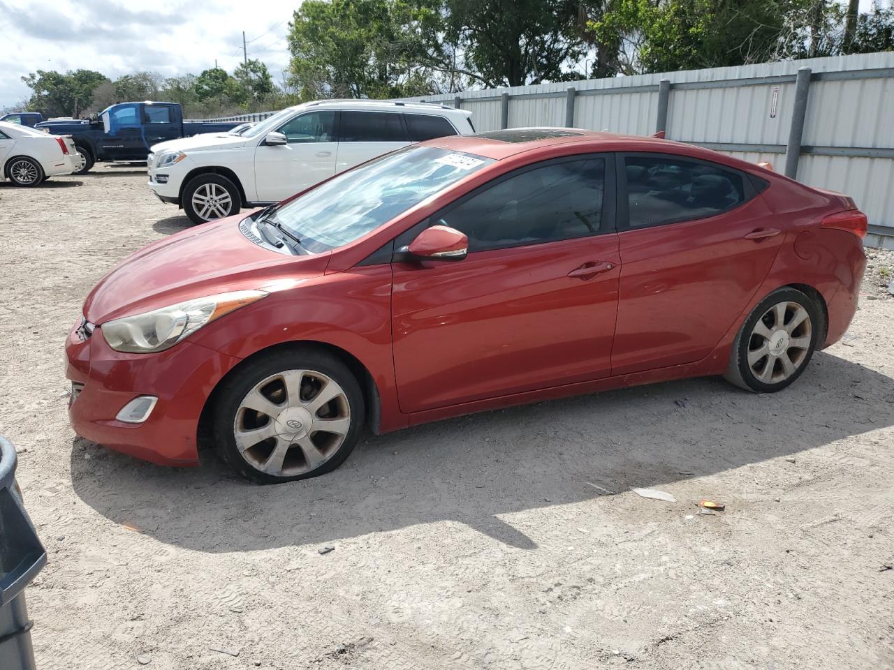 2012 Hyundai Elantra Gls for Sale in Riverview, FL - Side