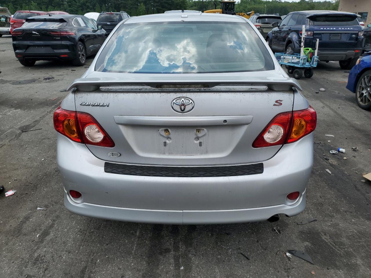 2010 Toyota Corolla Base VIN: 2T1BU4EE0AC376715 Lot: 59663344