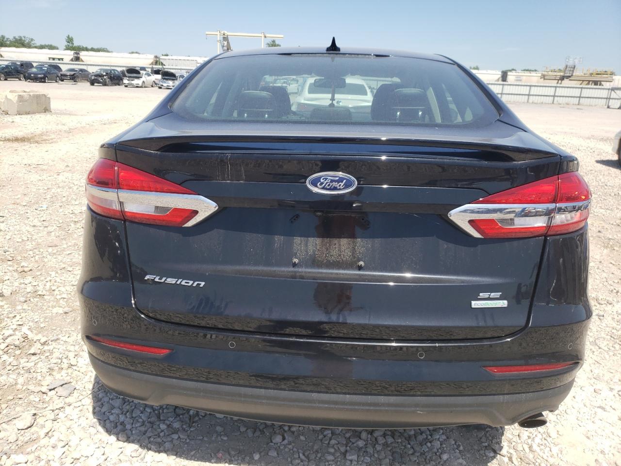 2019 Ford Fusion Se VIN: 3FA6P0HD4KR133432 Lot: 58715354