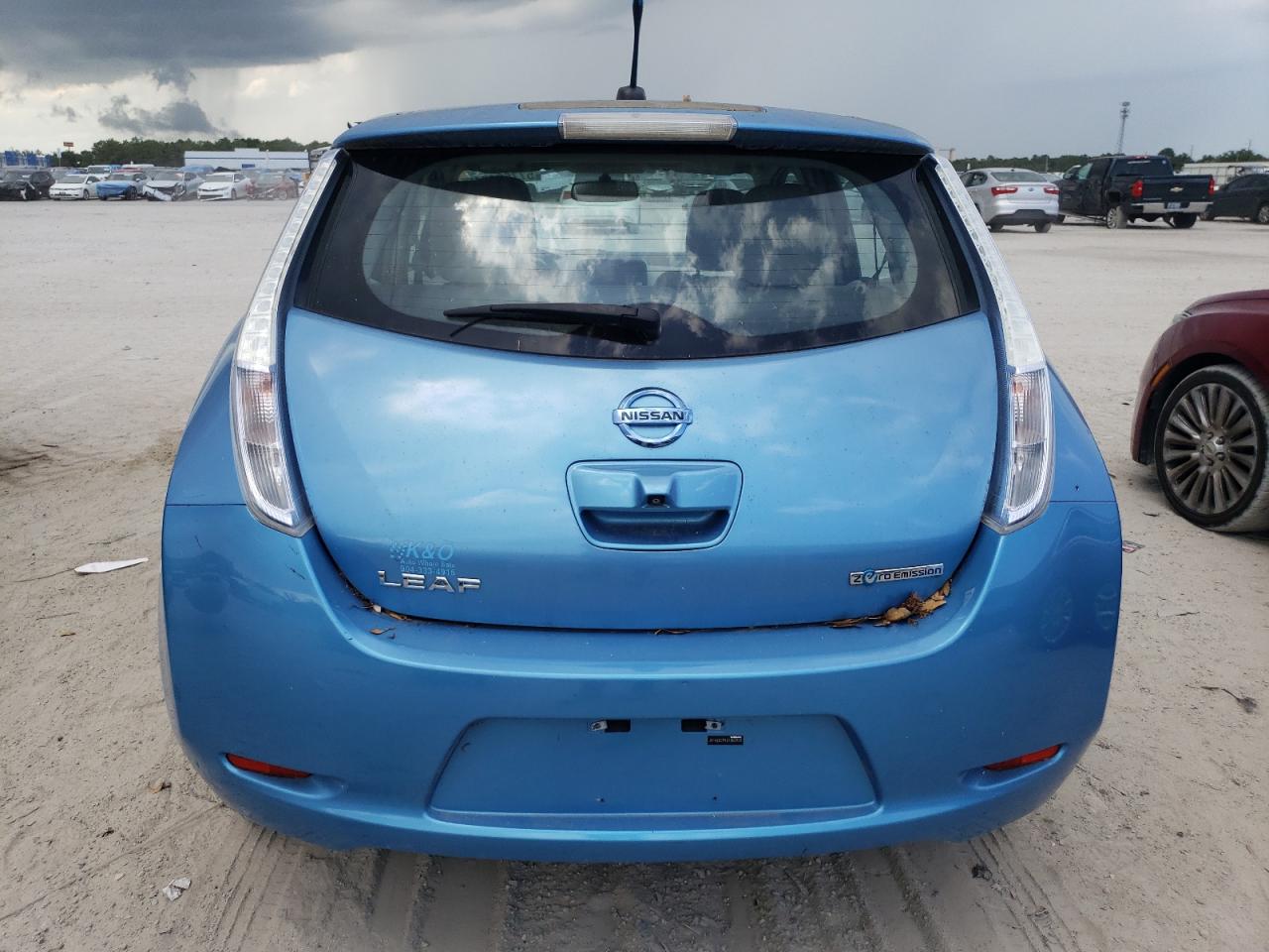 2011 Nissan Leaf Sv VIN: JN1AZ0CP1BT002458 Lot: 57763434