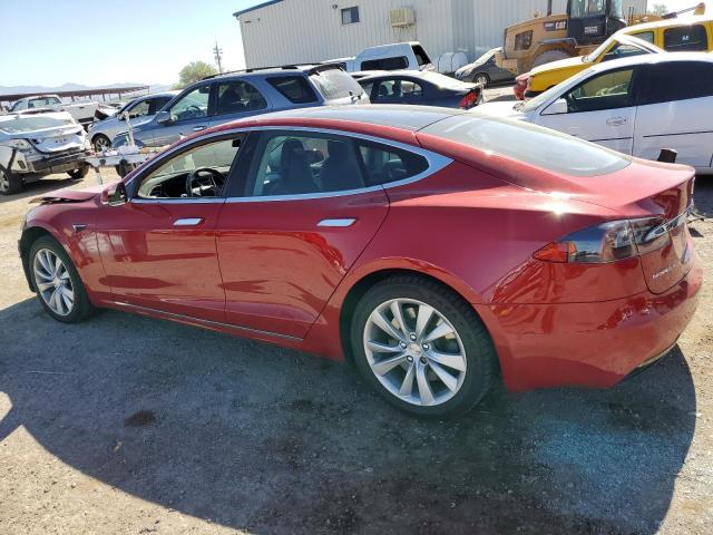  TESLA MODEL S 2017 Красный