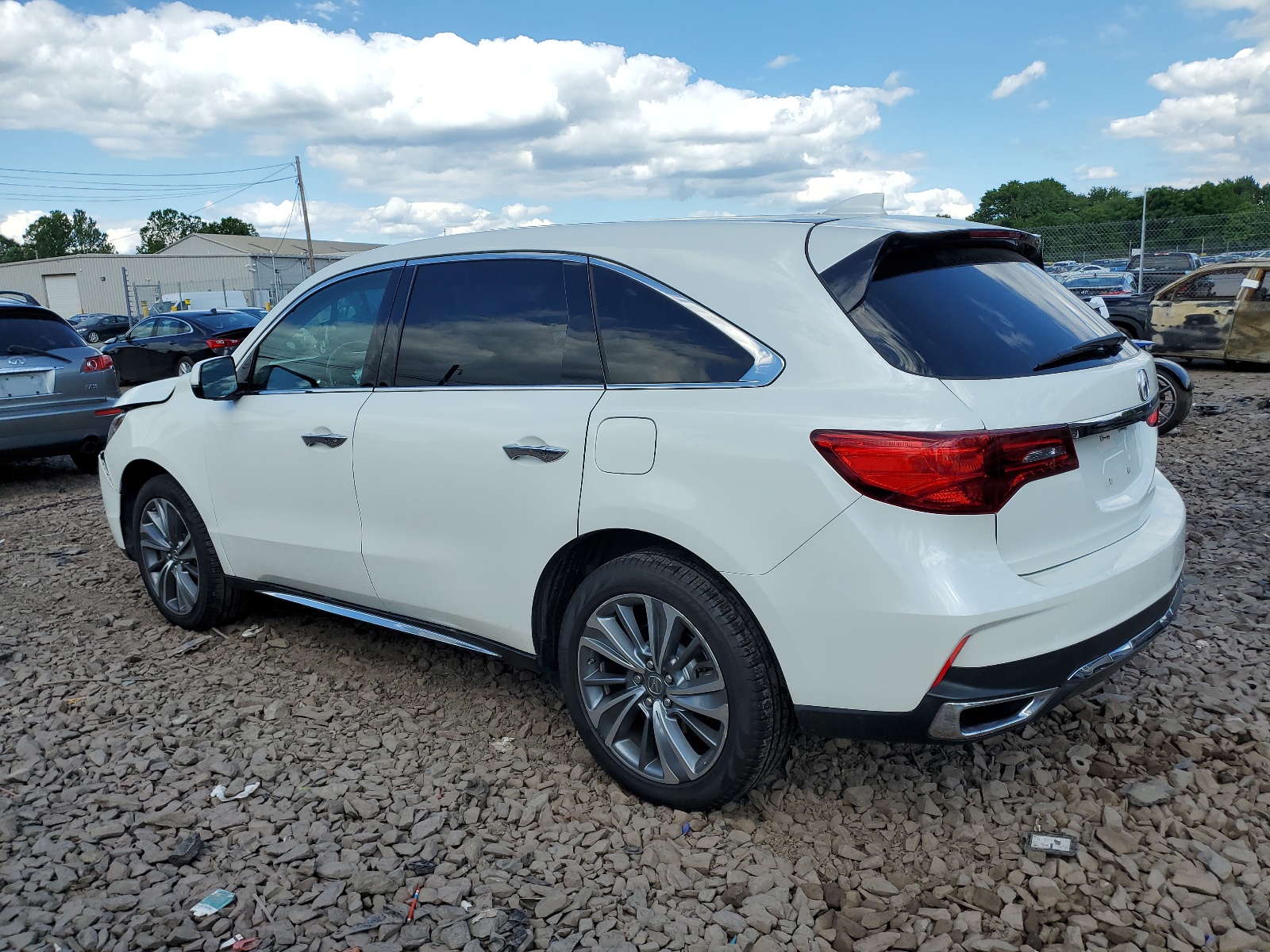 2017 Acura Mdx Technology vin: 5FRYD4H58HB005523