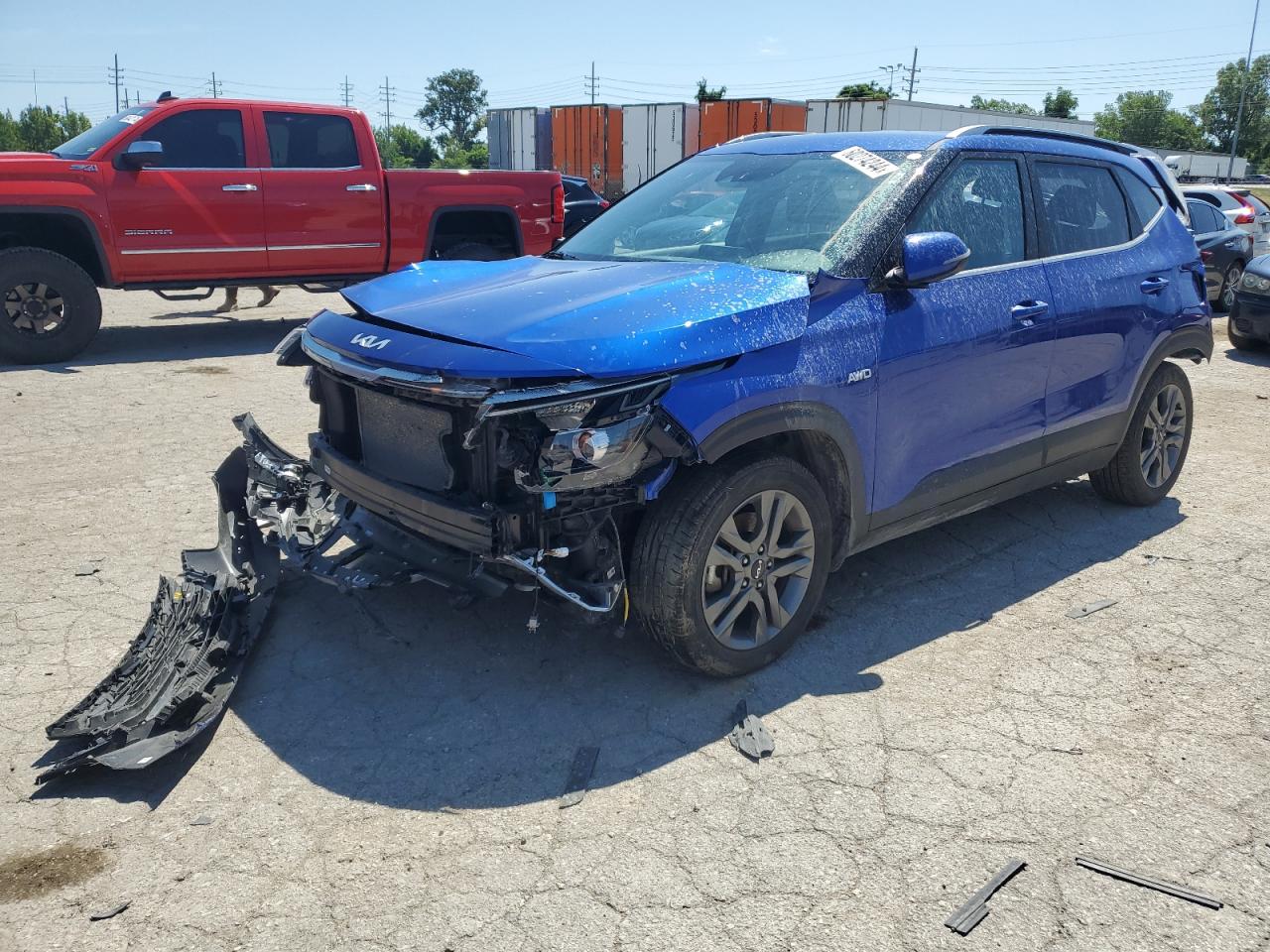 2023 Kia Seltos S VIN: KNDEUCAAXP7402130 Lot: 60274244