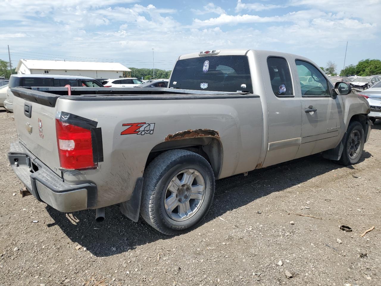 2008 Chevrolet Silverado K1500 VIN: 1GCEK19058Z212117 Lot: 58899984