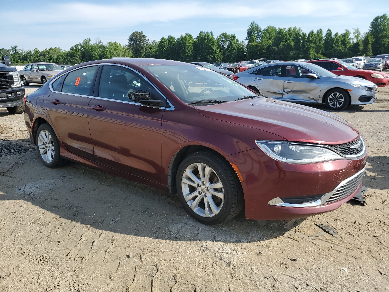 1C3CCCAB4FN705342 2015 Chrysler 200 Limited