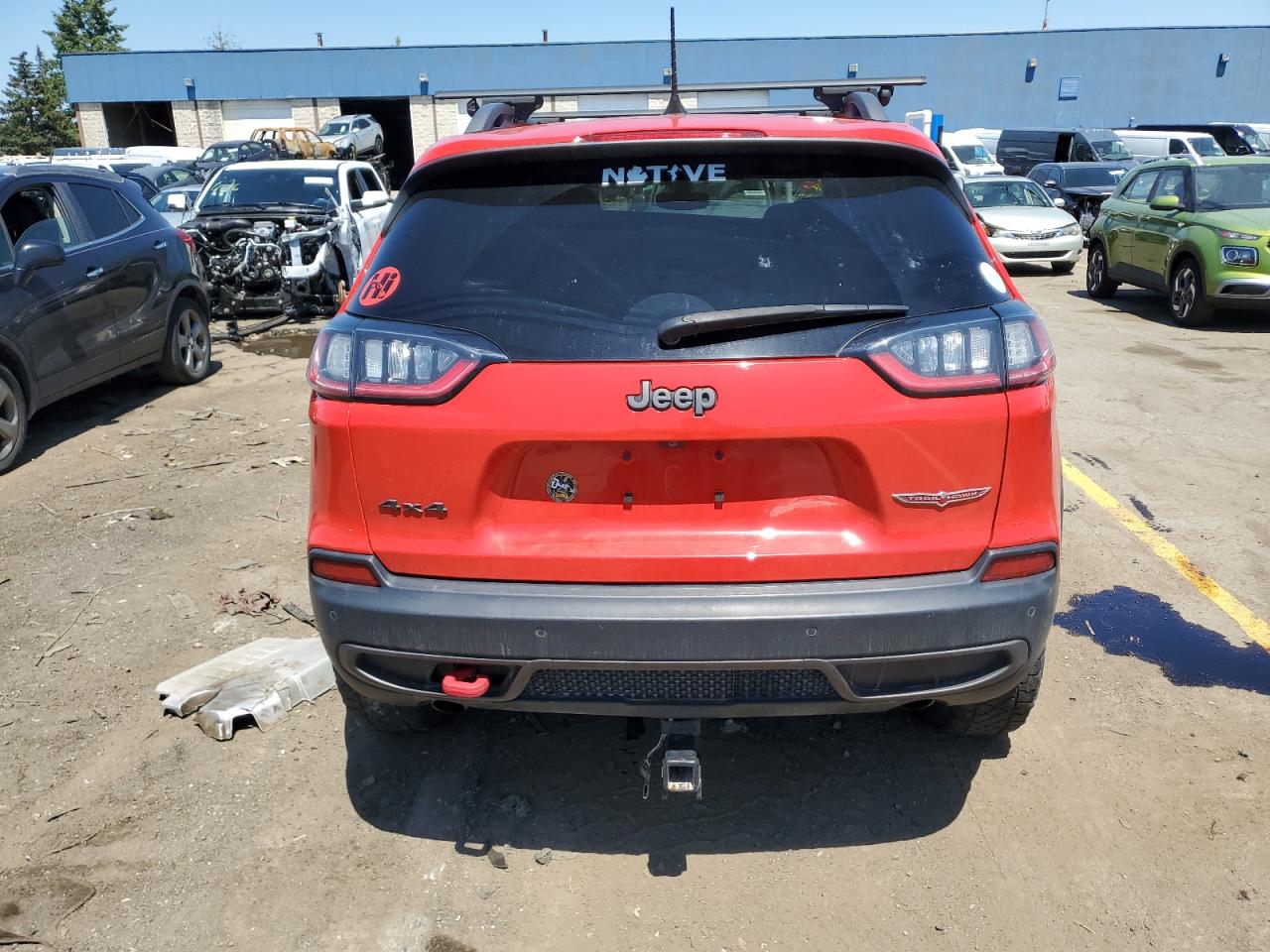 2019 Jeep Cherokee Trailhawk VIN: 1C4PJMBX8KD190252 Lot: 59028874