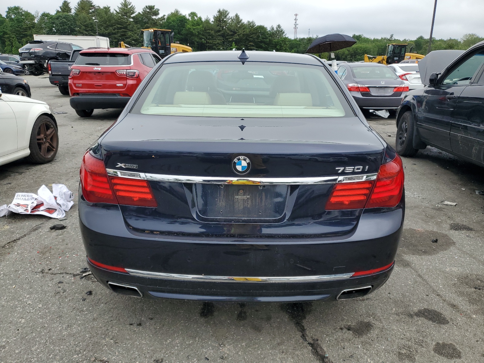 2014 BMW 750 Xi vin: WBAYB6C56ED224636