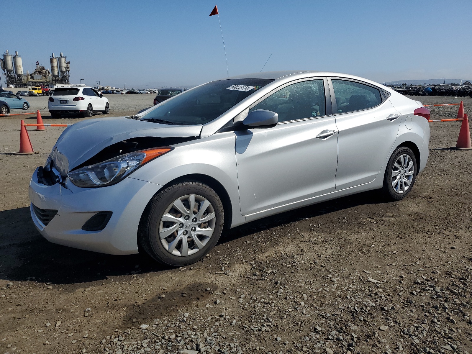 KMHDH4AE8CU271909 2012 Hyundai Elantra Gls