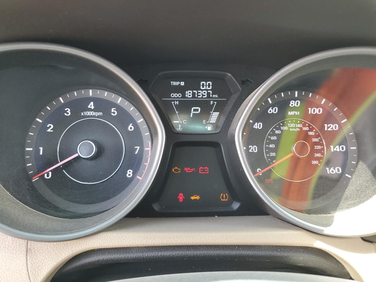 2013 Hyundai Elantra Gls VIN: 5NPDH4AE9DH352031 Lot: 59767294