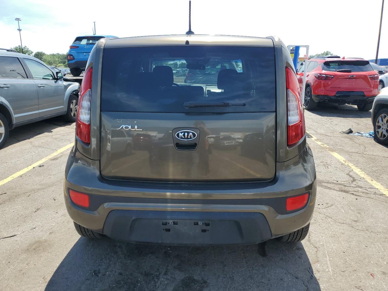 2012 Kia Soul + VIN: KNDJT2A6XC7395987 Lot: 59517154
