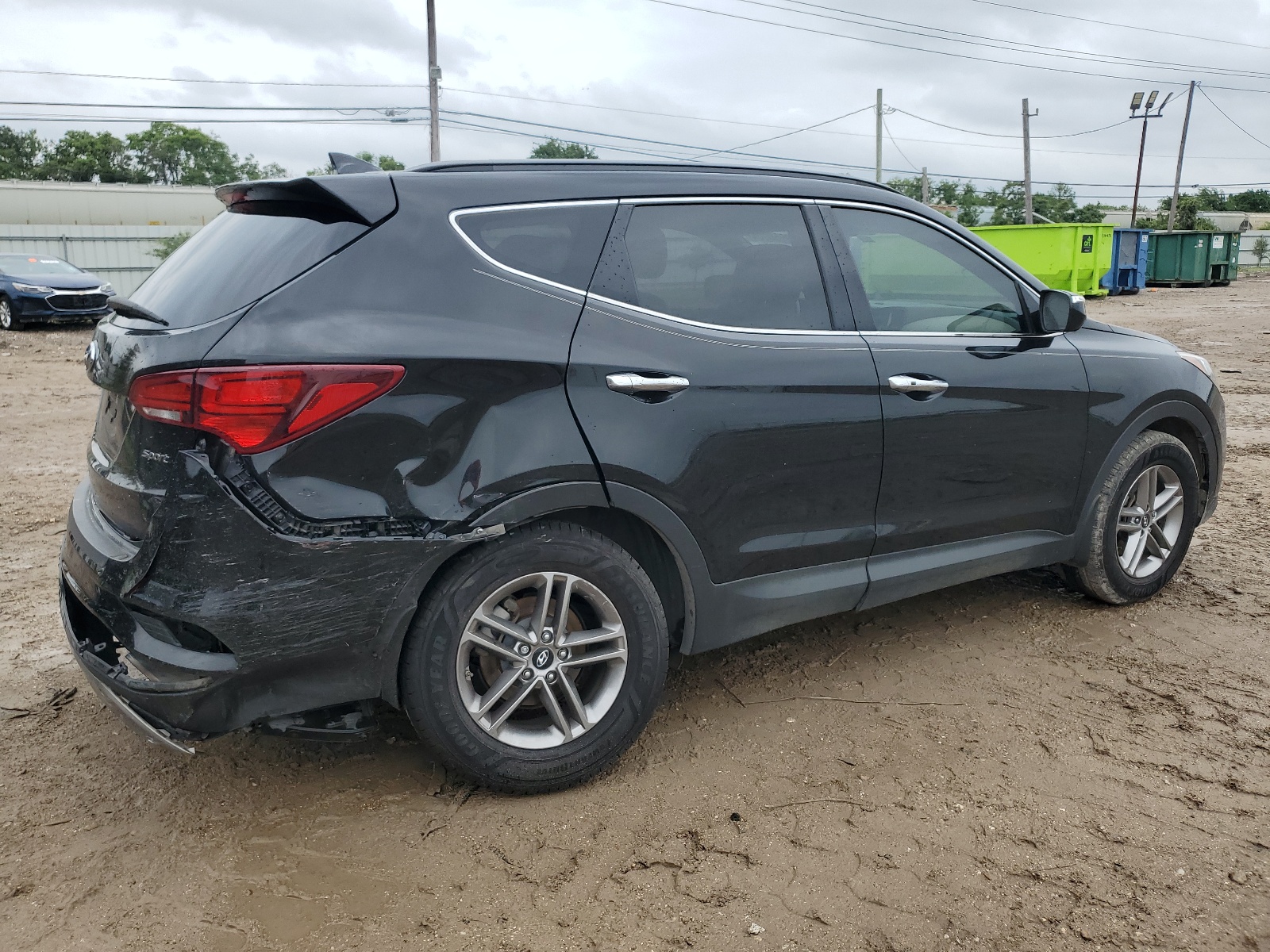 5NMZU3LB8JH078893 2018 Hyundai Santa Fe Sport