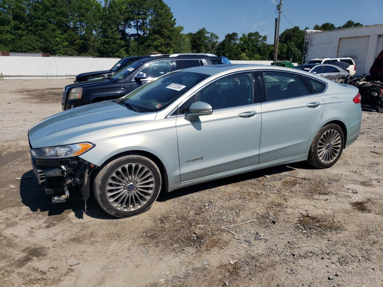 2013 Ford Fusion Titanium Hev VIN: 3FA6P0RU7DR338826 Lot: 60720394