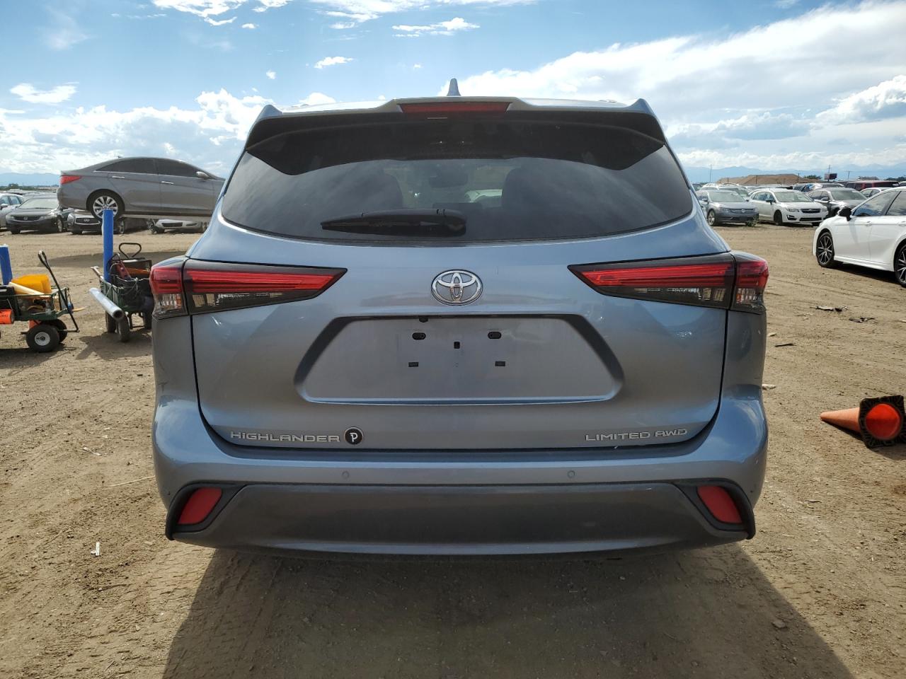 2022 Toyota Highlander Limited VIN: 5TDDZRBH2NS186076 Lot: 60876694