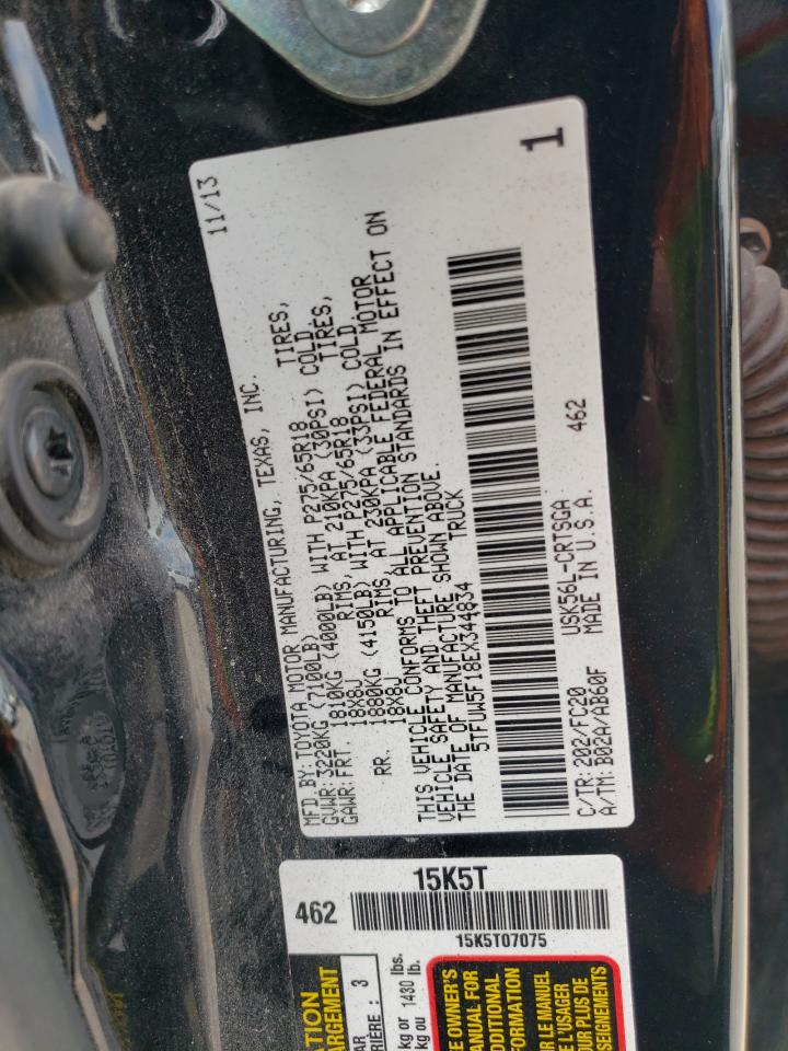 5TFUW5F18EX344834 2014 Toyota Tundra Double Cab Sr/Sr5