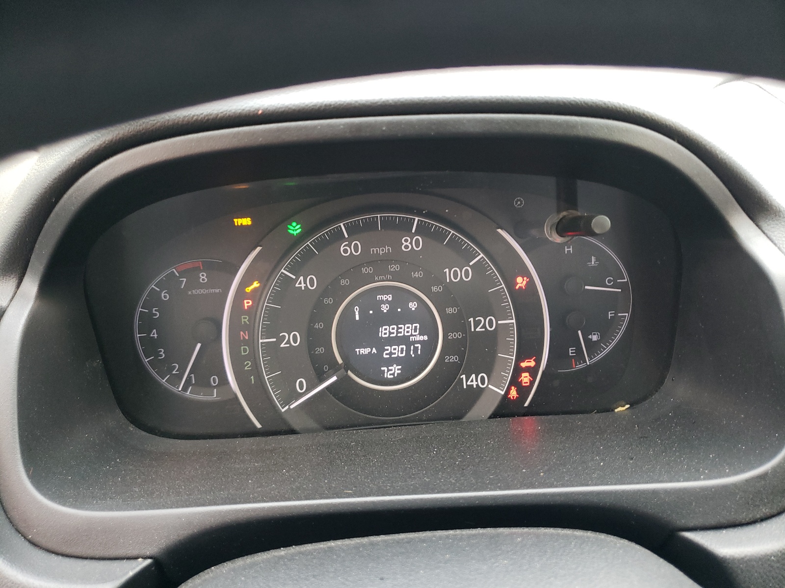 5J6RM3H5XCL001103 2012 Honda Cr-V Ex