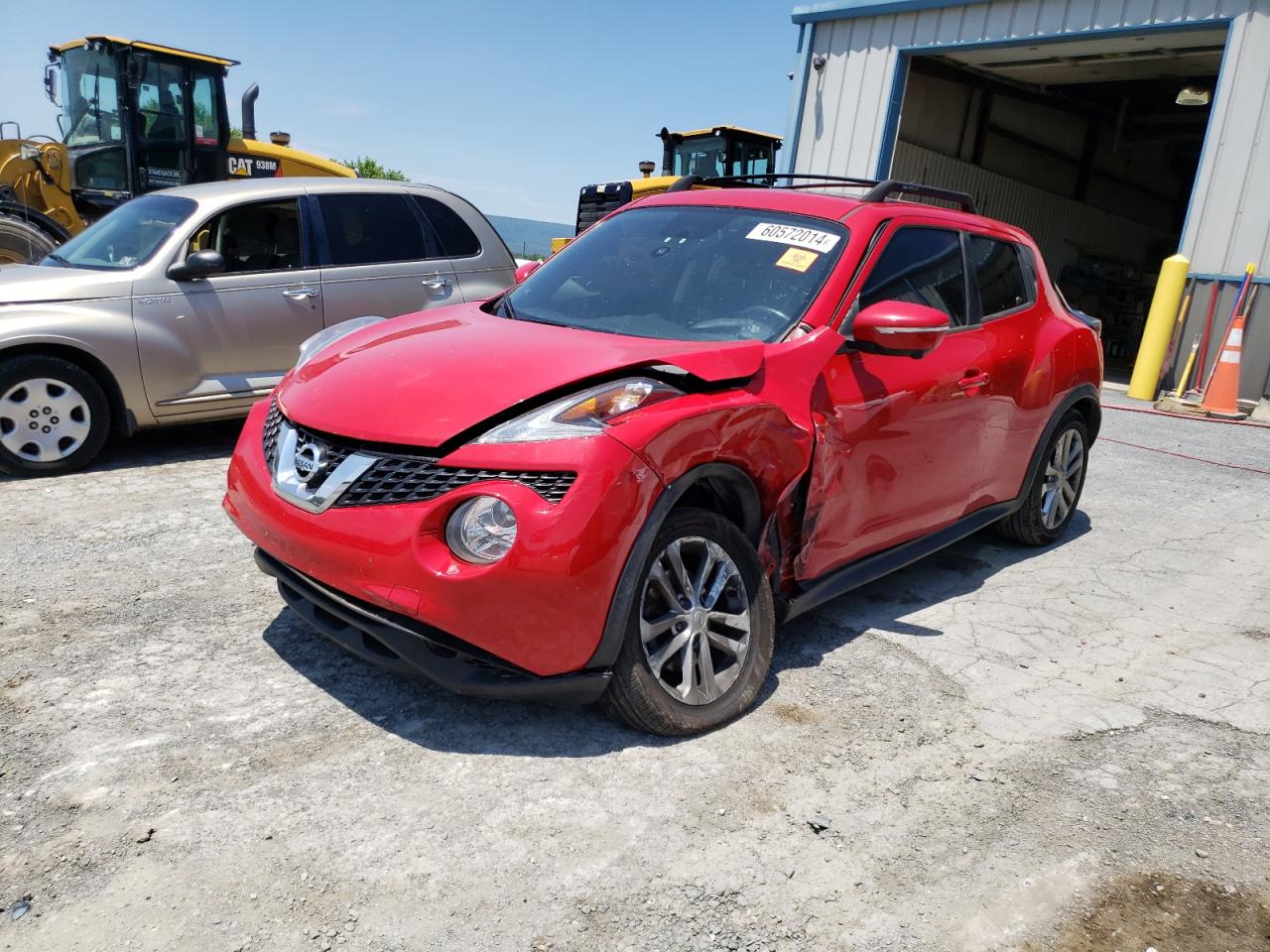 2015 Nissan Juke S VIN: JN8AF5MV6FT564172 Lot: 60572014