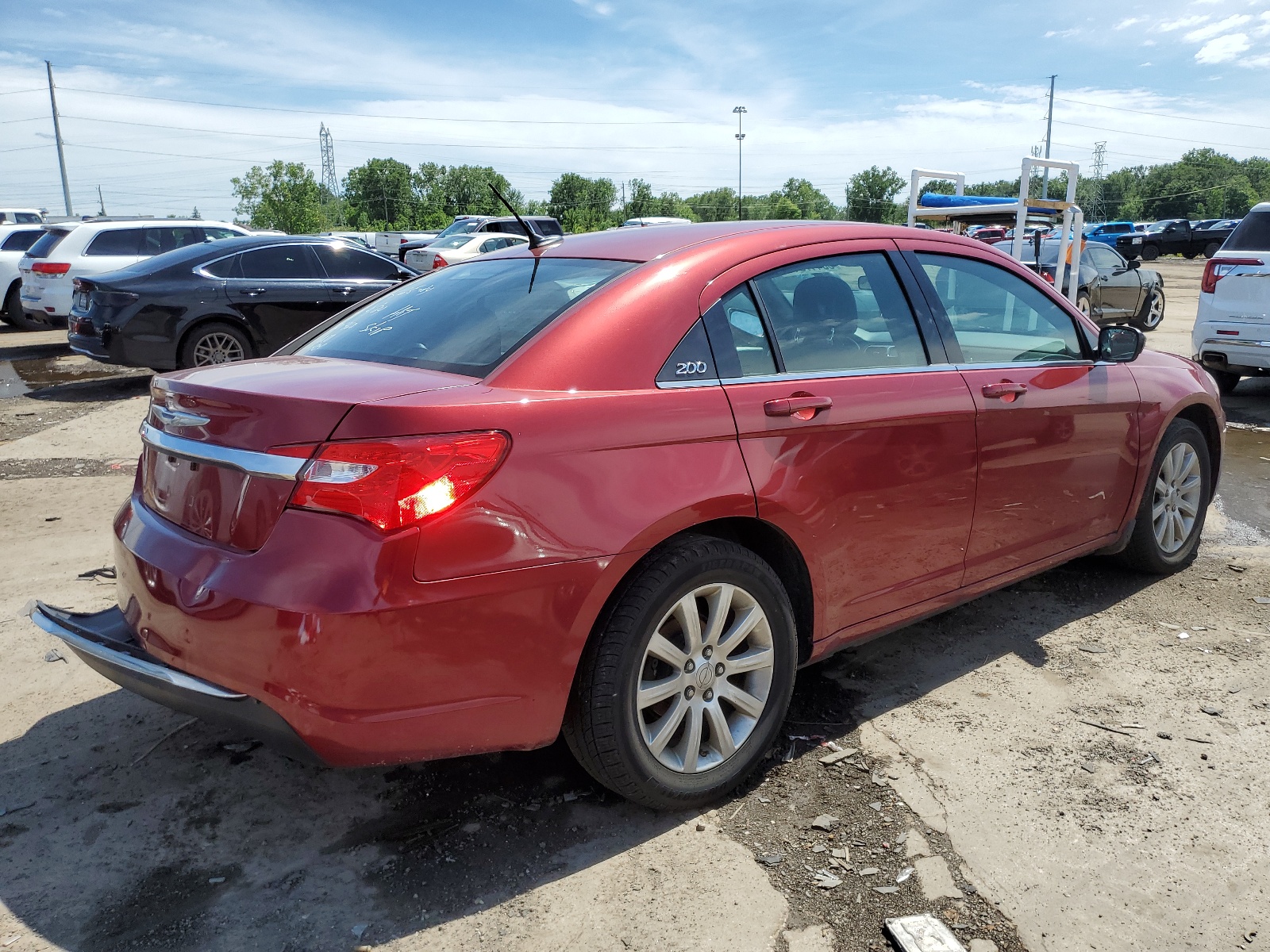 1C3CCBBB0CN301460 2012 Chrysler 200 Touring