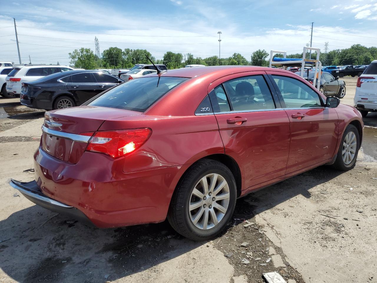 2012 Chrysler 200 Touring VIN: 1C3CCBBB0CN301460 Lot: 60417344