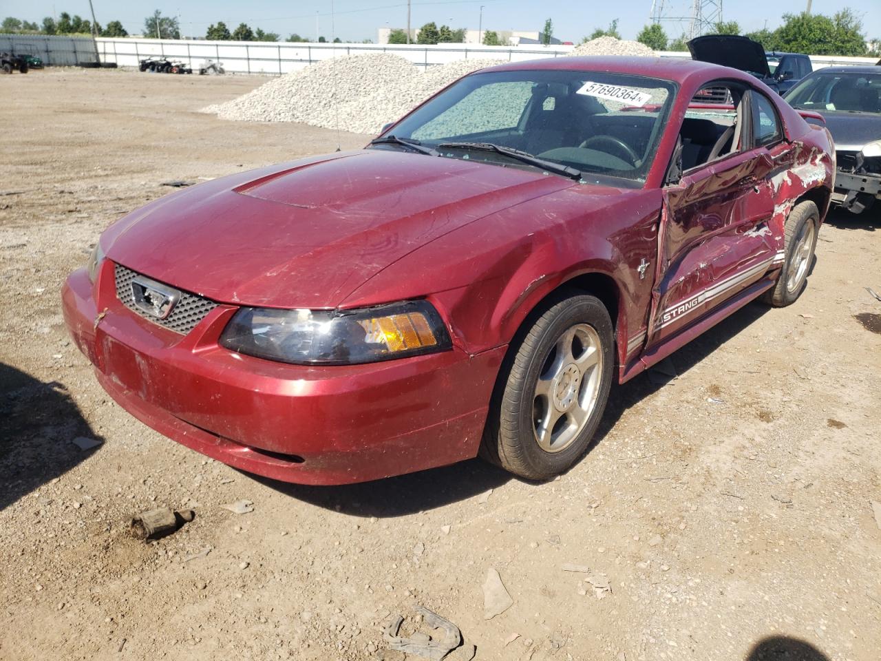 2003 Ford Mustang VIN: 1FAFP40463F427481 Lot: 57690364