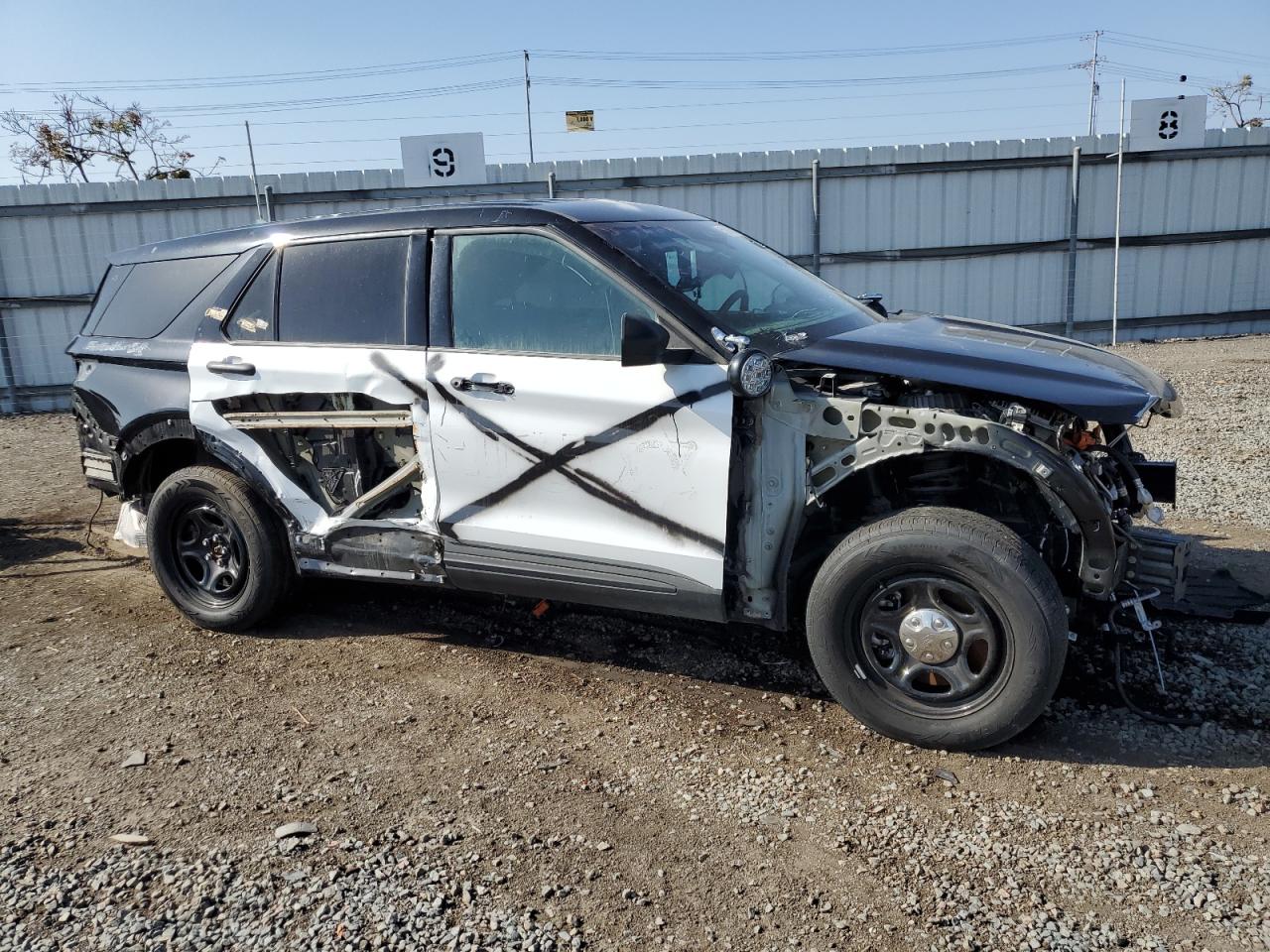 2021 Ford Explorer Police Interceptor VIN: 1FM5K8AW6MNA20128 Lot: 59407134