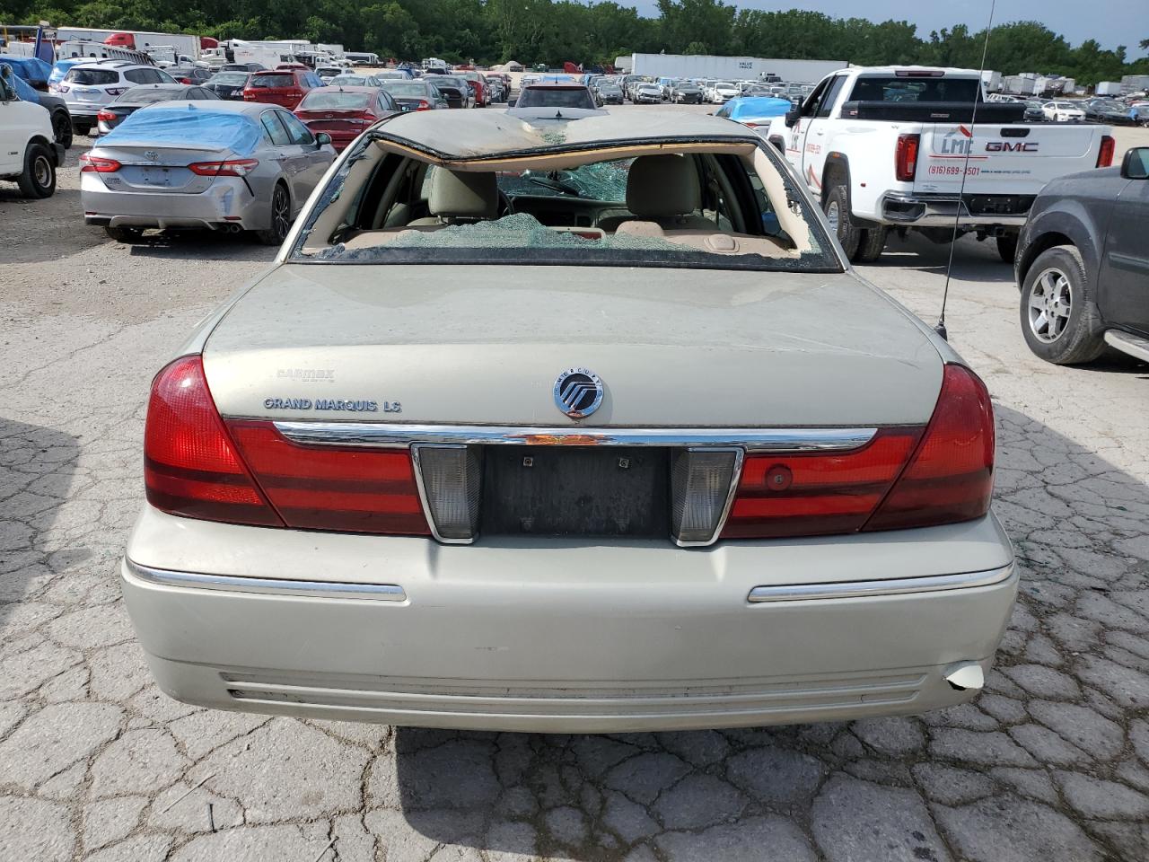 2005 Mercury Grand Marquis Ls VIN: 2MEFM75W25X616021 Lot: 57750794