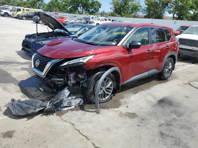  NISSAN ROGUE 2021 Красный