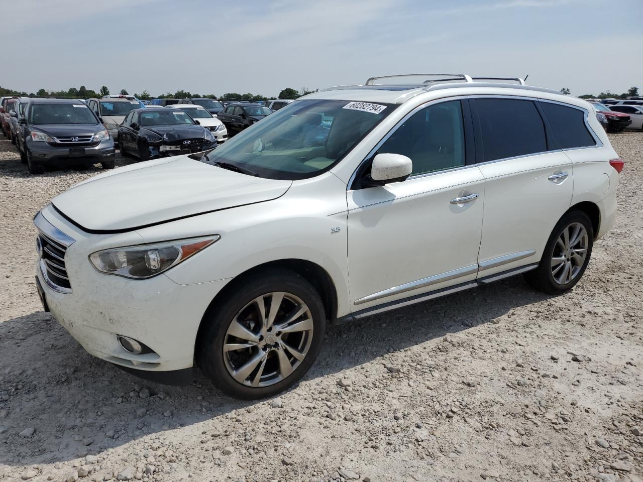2015 Infiniti Qx60 VIN: 5N1AL0MMXFC554254 Lot: 60282794