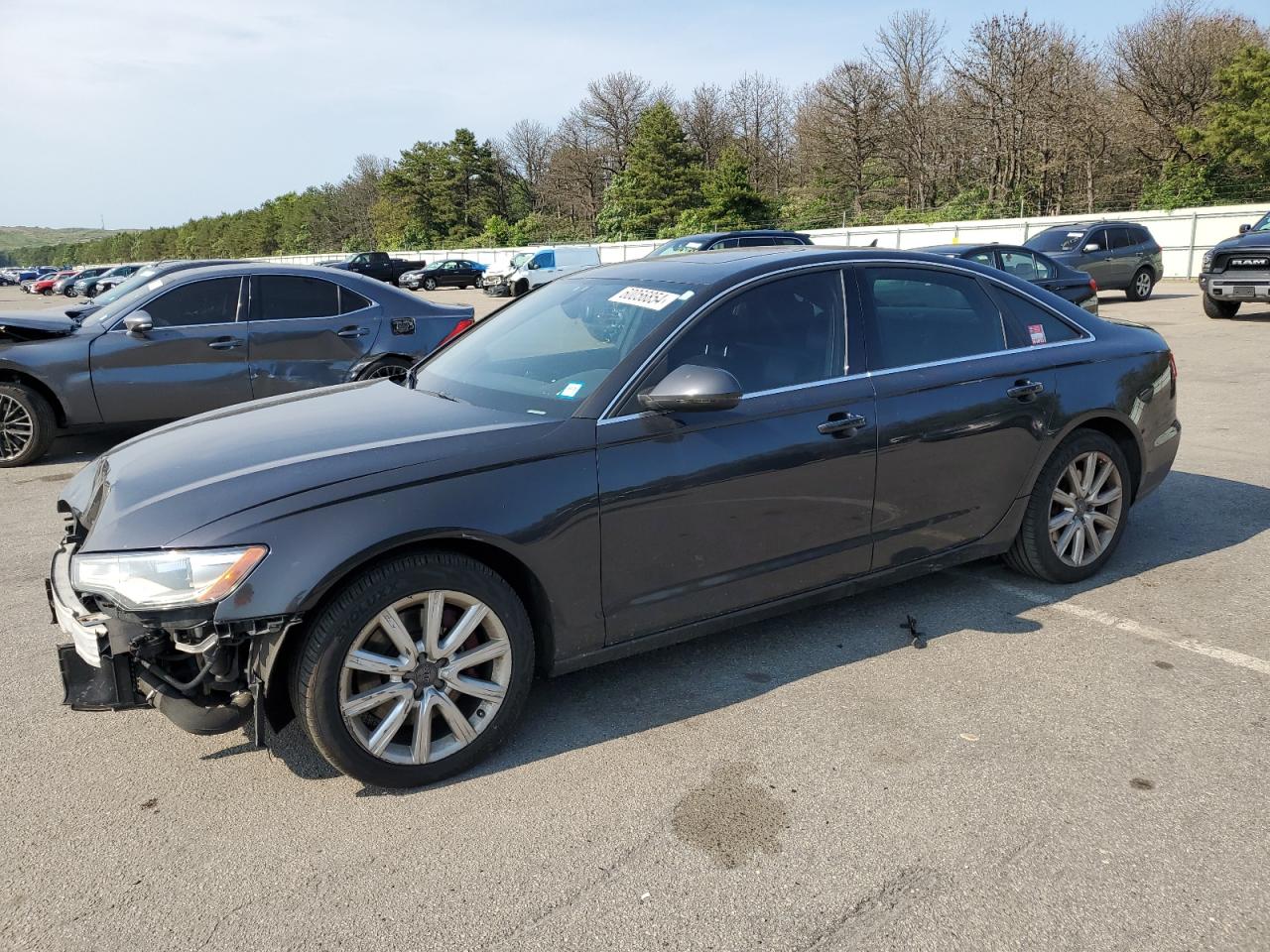 2014 Audi A6 Premium Plus VIN: WAUGFAFC7EN114833 Lot: 60056854