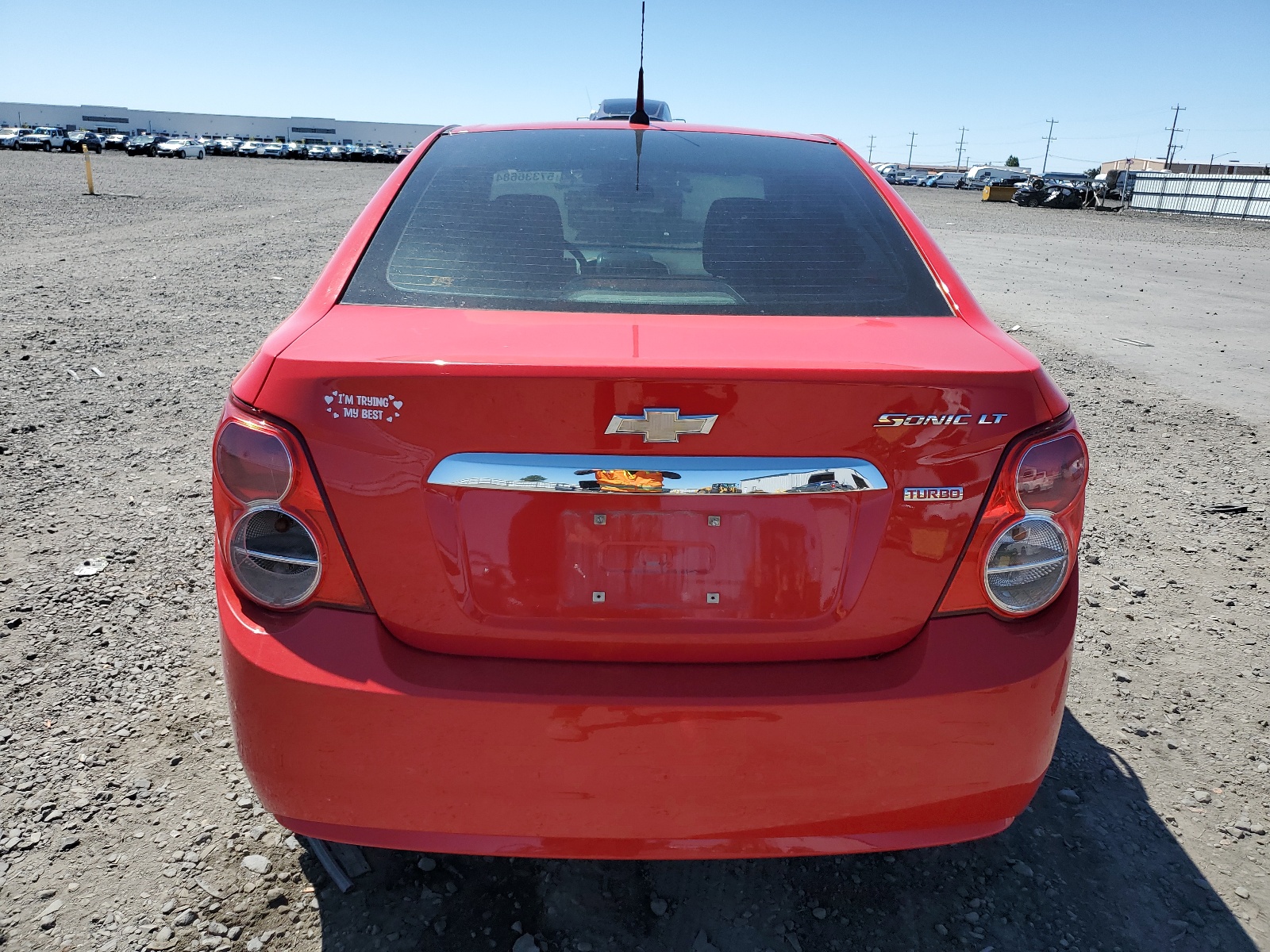 1G1JC5SB2E4121337 2014 Chevrolet Sonic Lt