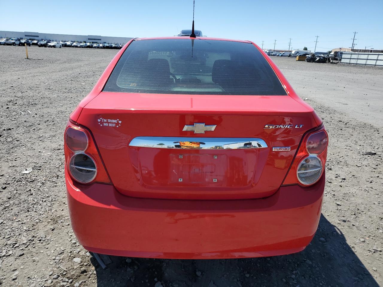 2014 Chevrolet Sonic Lt VIN: 1G1JC5SB2E4121337 Lot: 57336684