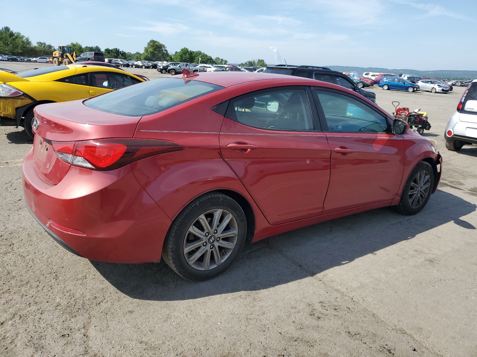 KMHDH4AE2EU049546 2014 Hyundai Elantra Se