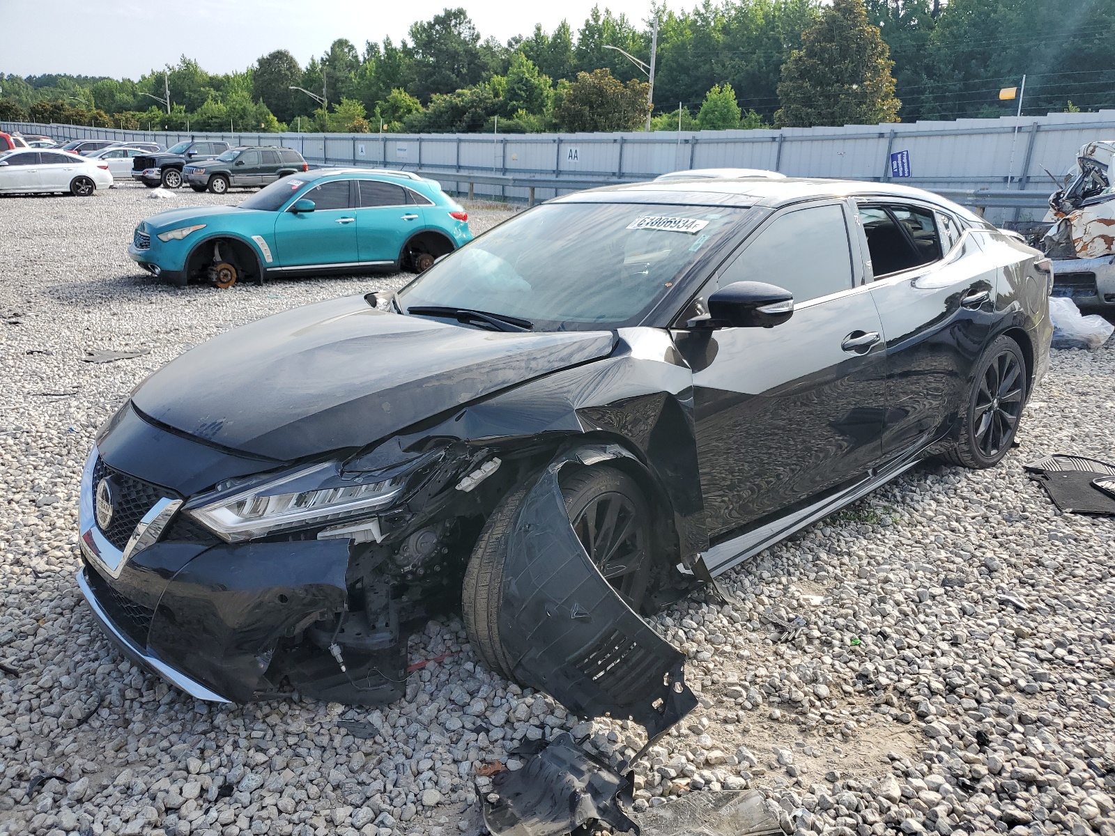 2020 Nissan Maxima Sr vin: 1N4AA6EV2LC375843