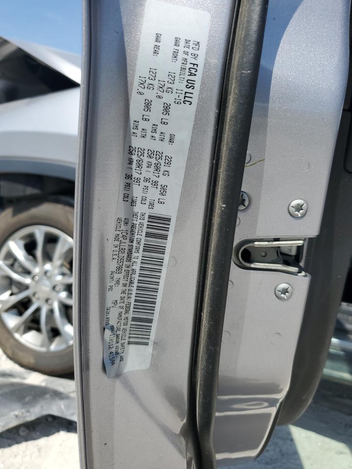 2020 Jeep Cherokee Latitude Plus VIN: 1C4PJLLB2LD557869 Lot: 60971444