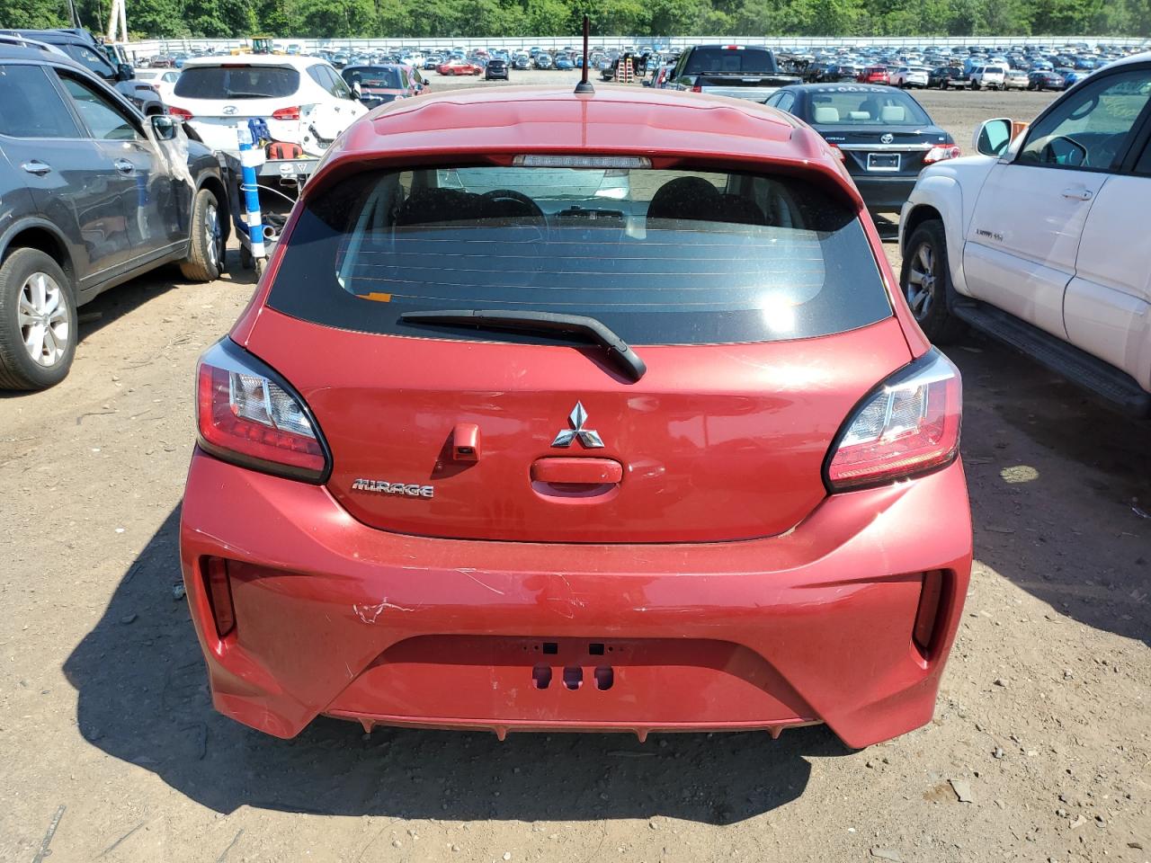 2022 Mitsubishi Mirage Es VIN: ML32AUHJ7NH008263 Lot: 58990584