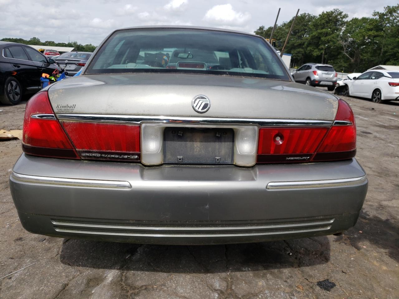 2001 Mercury Grand Marquis Ls VIN: 2MEFM75W61X691668 Lot: 59148734