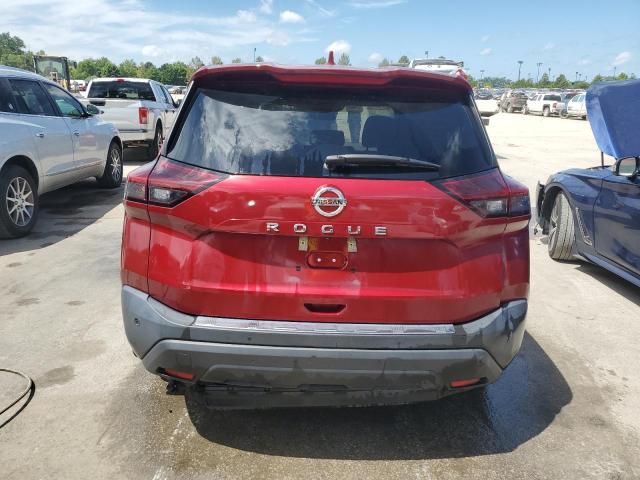  NISSAN ROGUE 2021 Красный