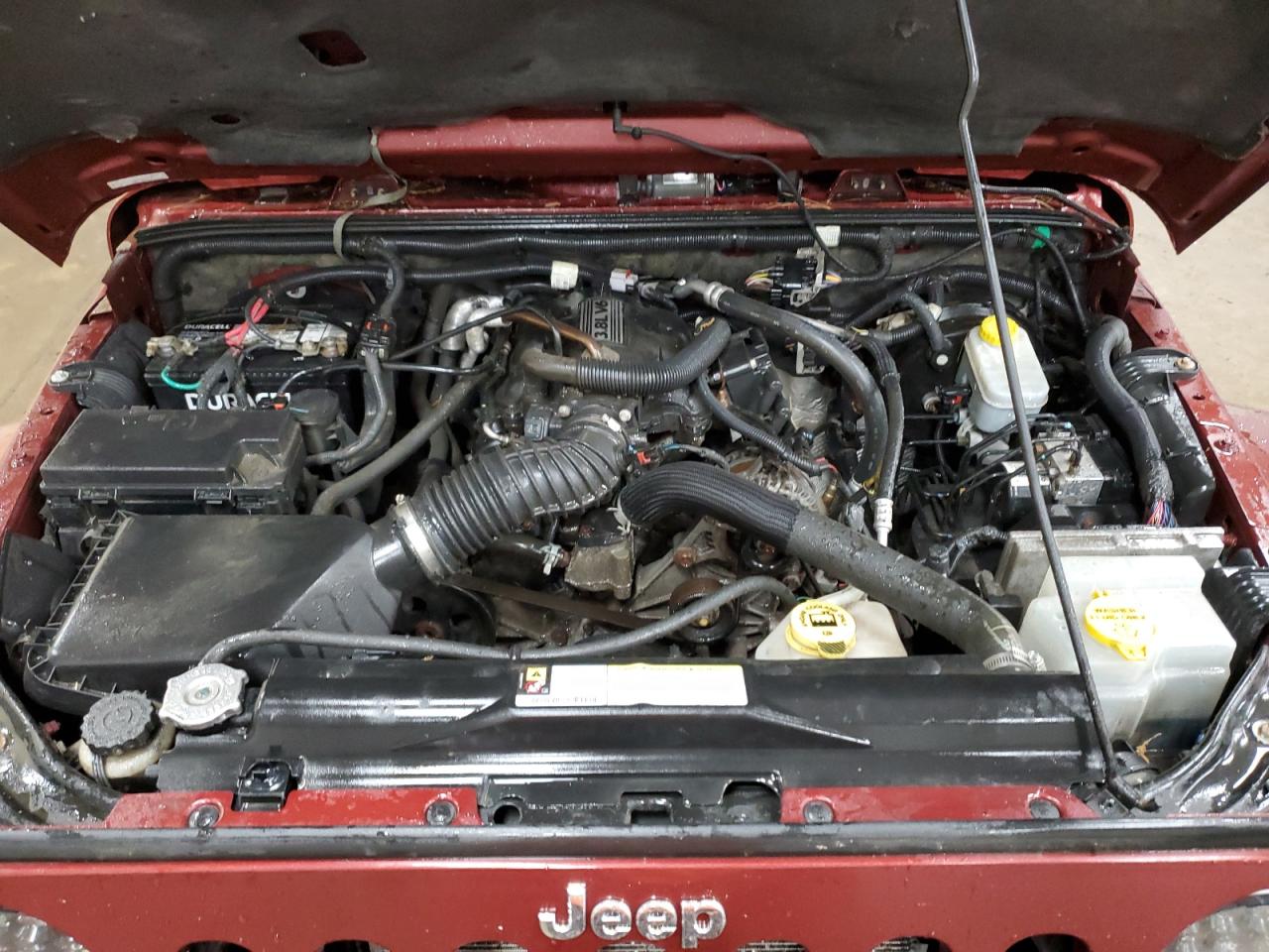 2008 Jeep Wrangler Sahara VIN: 1J4FA54158L643021 Lot: 60370444