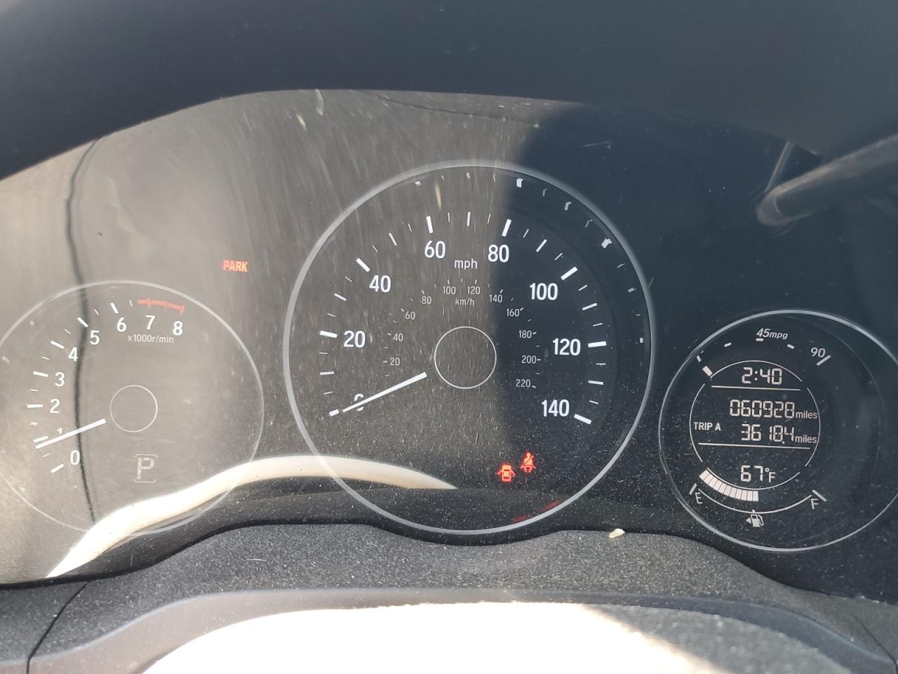 2018 Honda Hr-V Lx VIN: 3CZRU5H38JG702789 Lot: 59718934