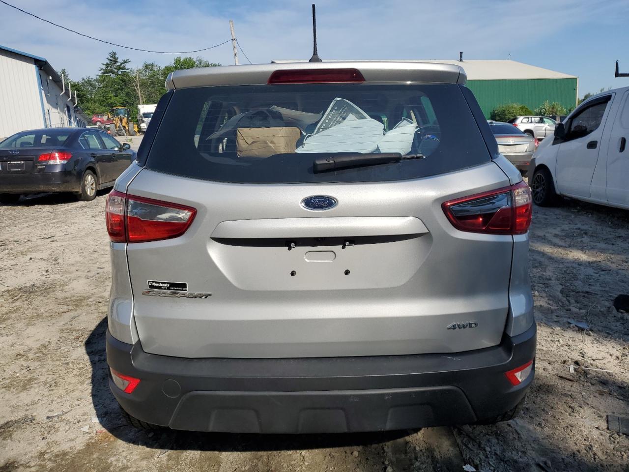 2019 Ford Ecosport S VIN: MAJ6S3FL0KC295647 Lot: 60753424