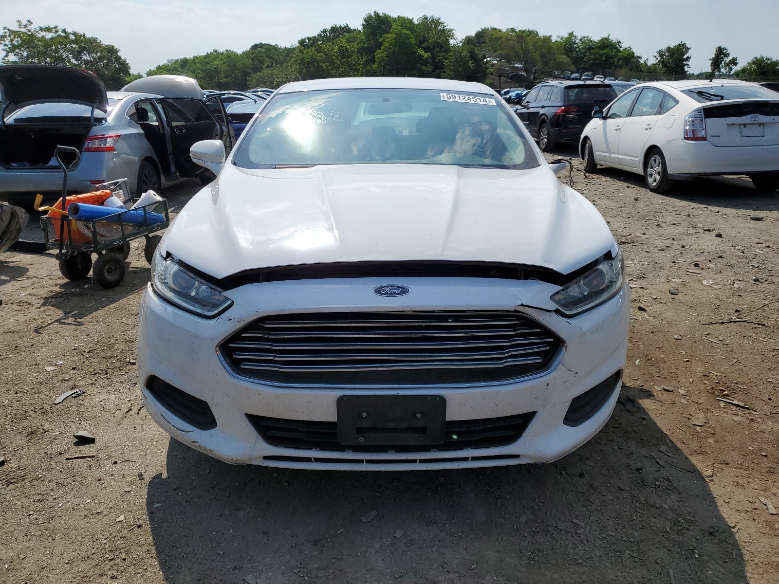1FA6P0H71E5383678 2014 Ford Fusion Se