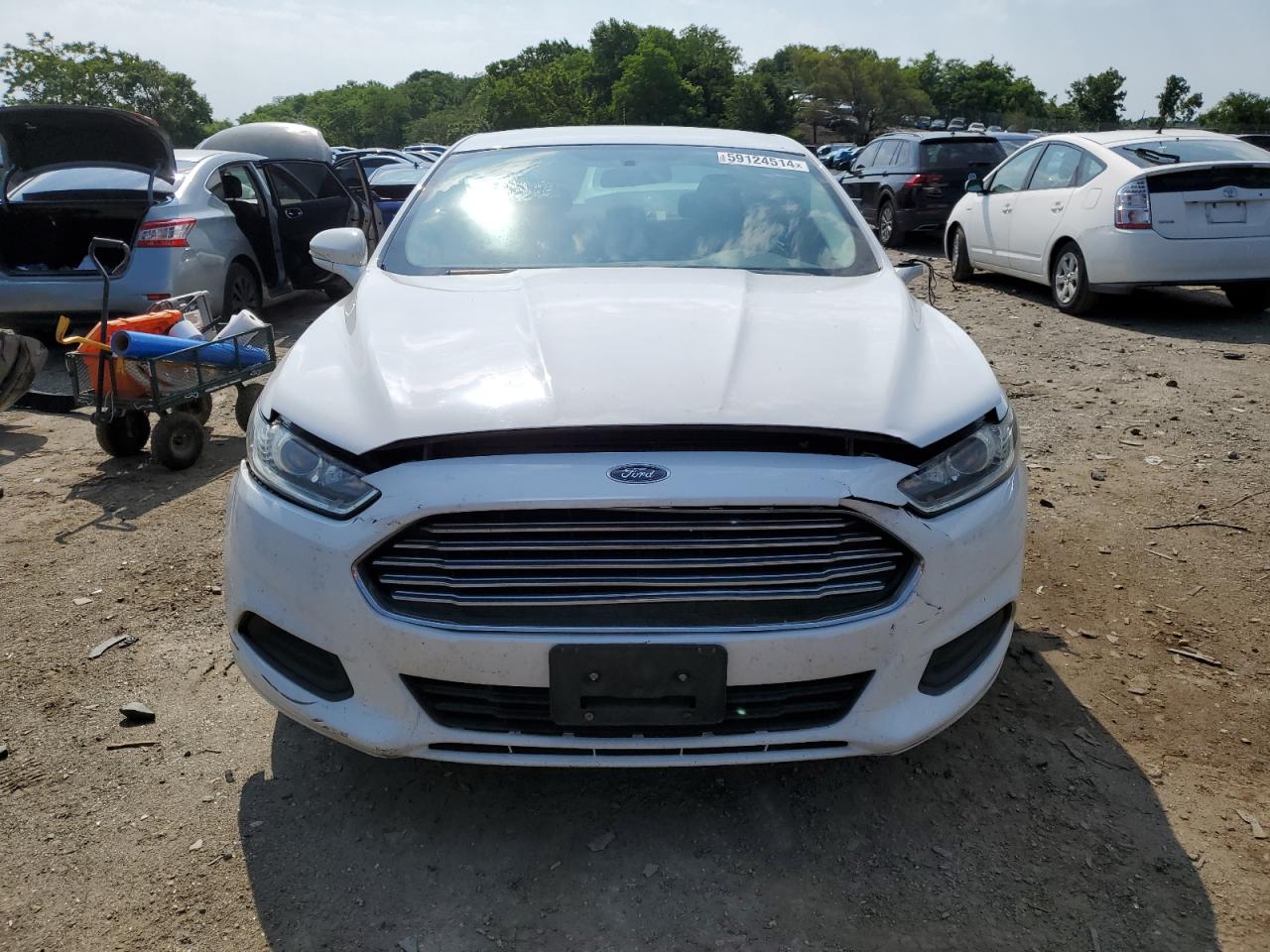 2014 Ford Fusion Se VIN: 1FA6P0H71E5383678 Lot: 59124514