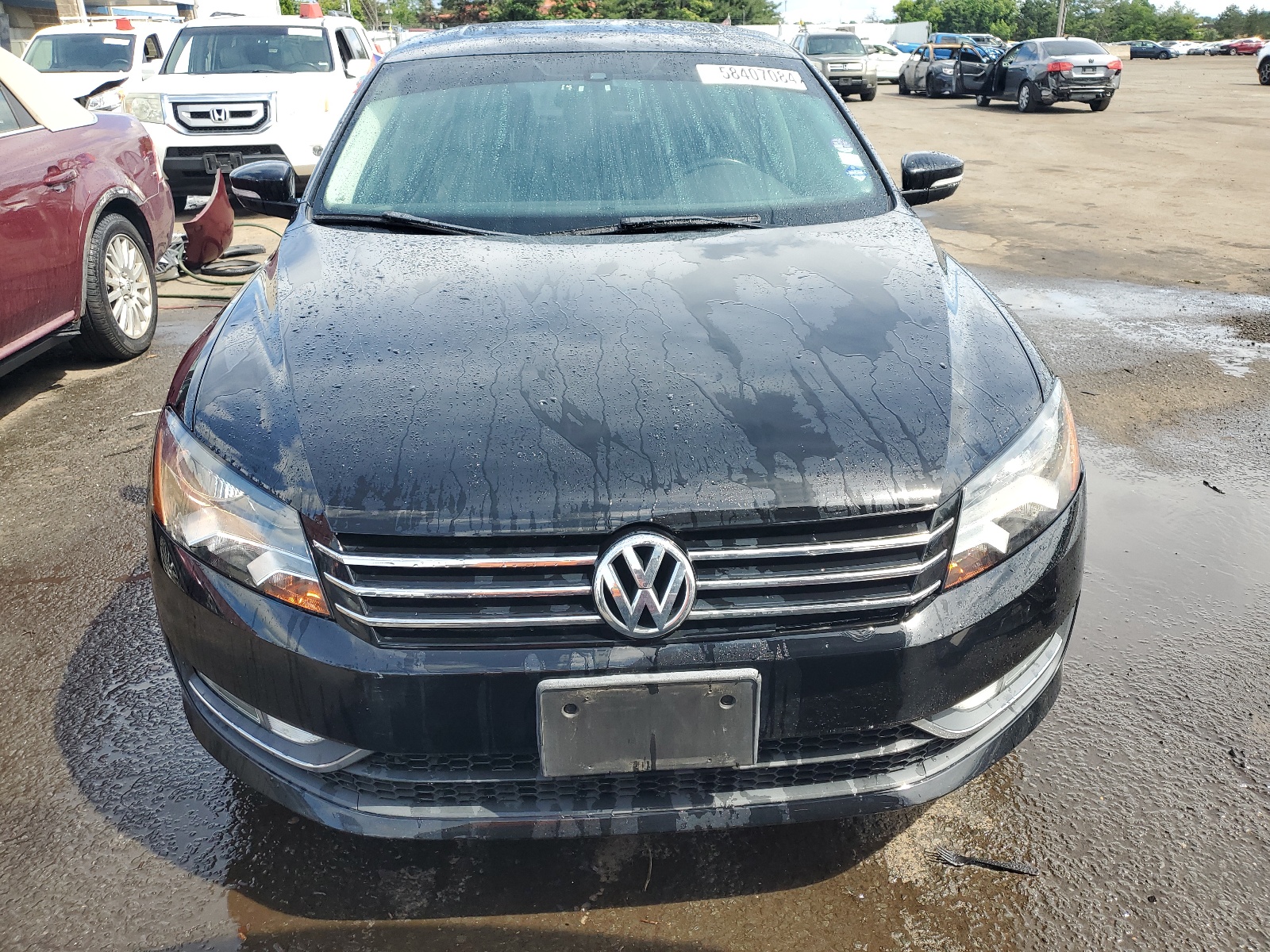 2015 Volkswagen Passat Se vin: 1VWBT7A38FC121090